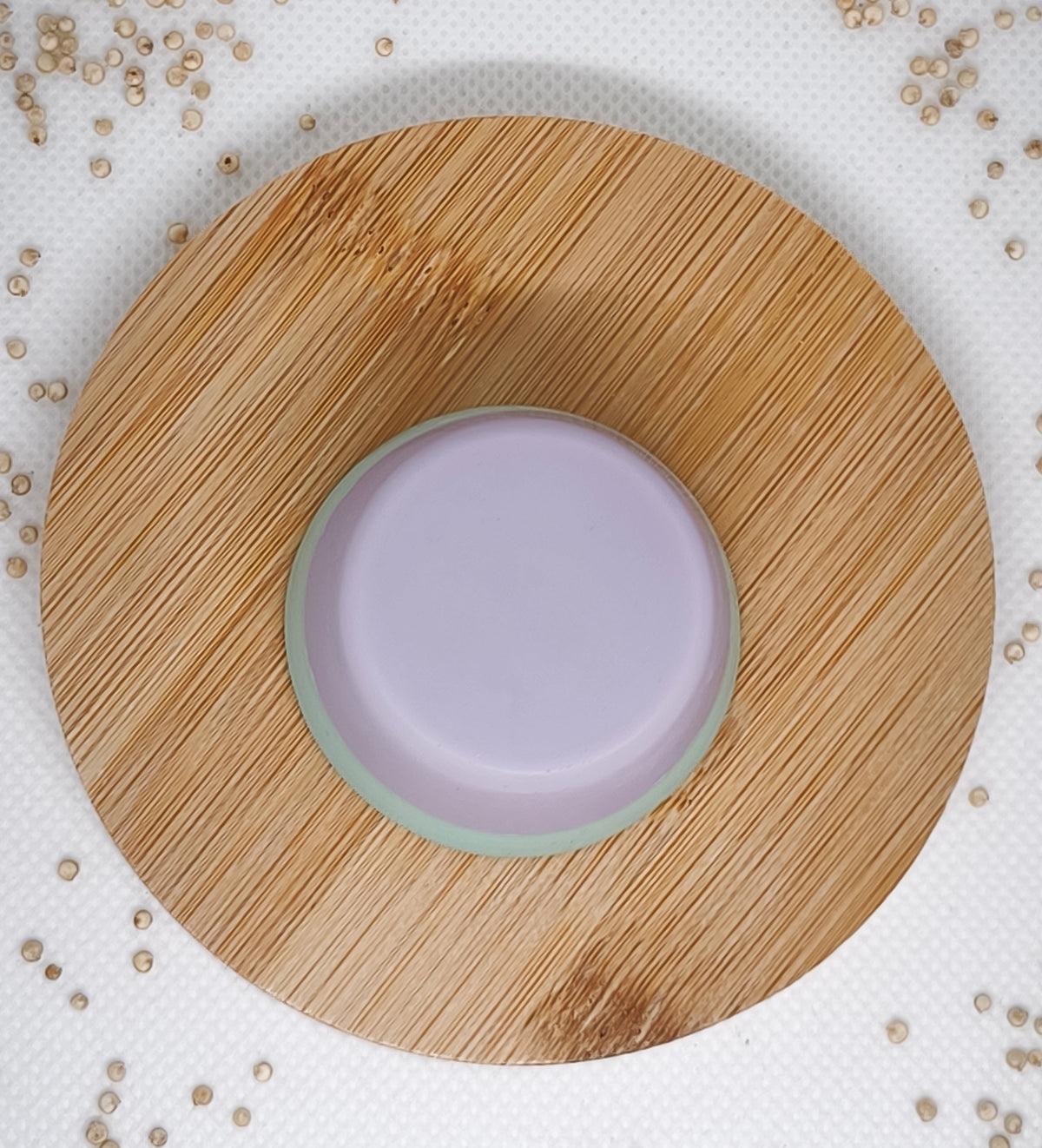 Fondant parfumé Lavande, vue du dessus