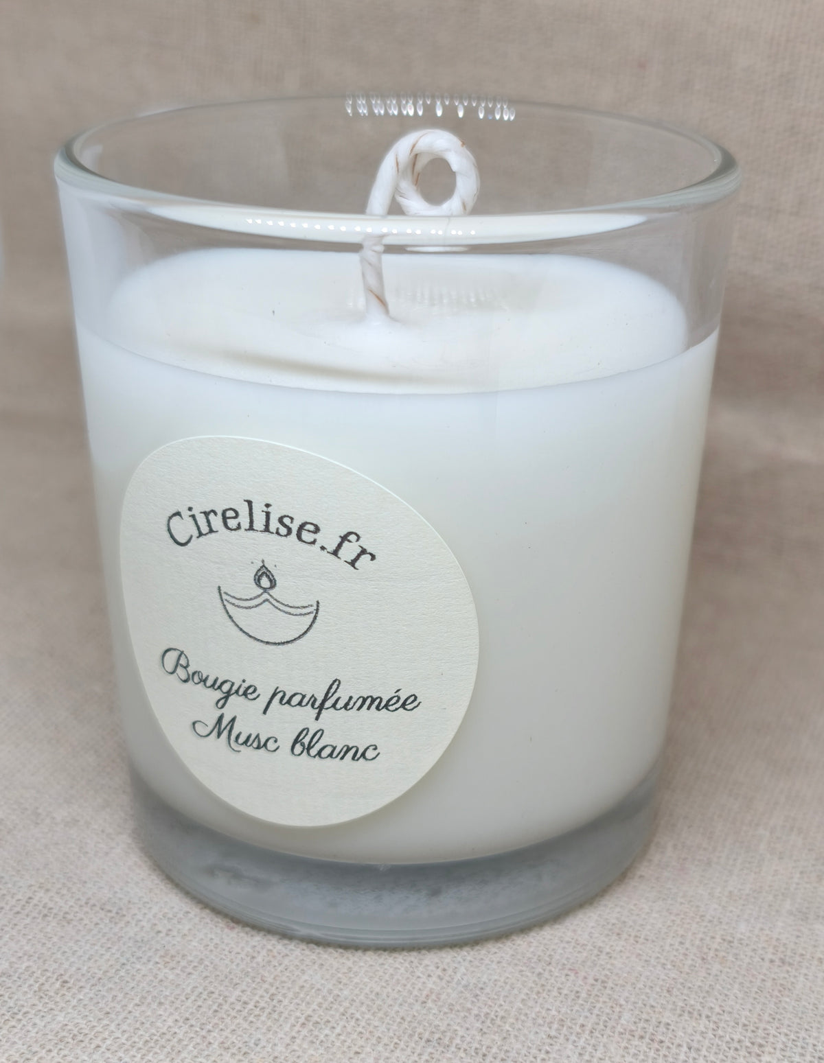 Bougie parfumée Musc blanc