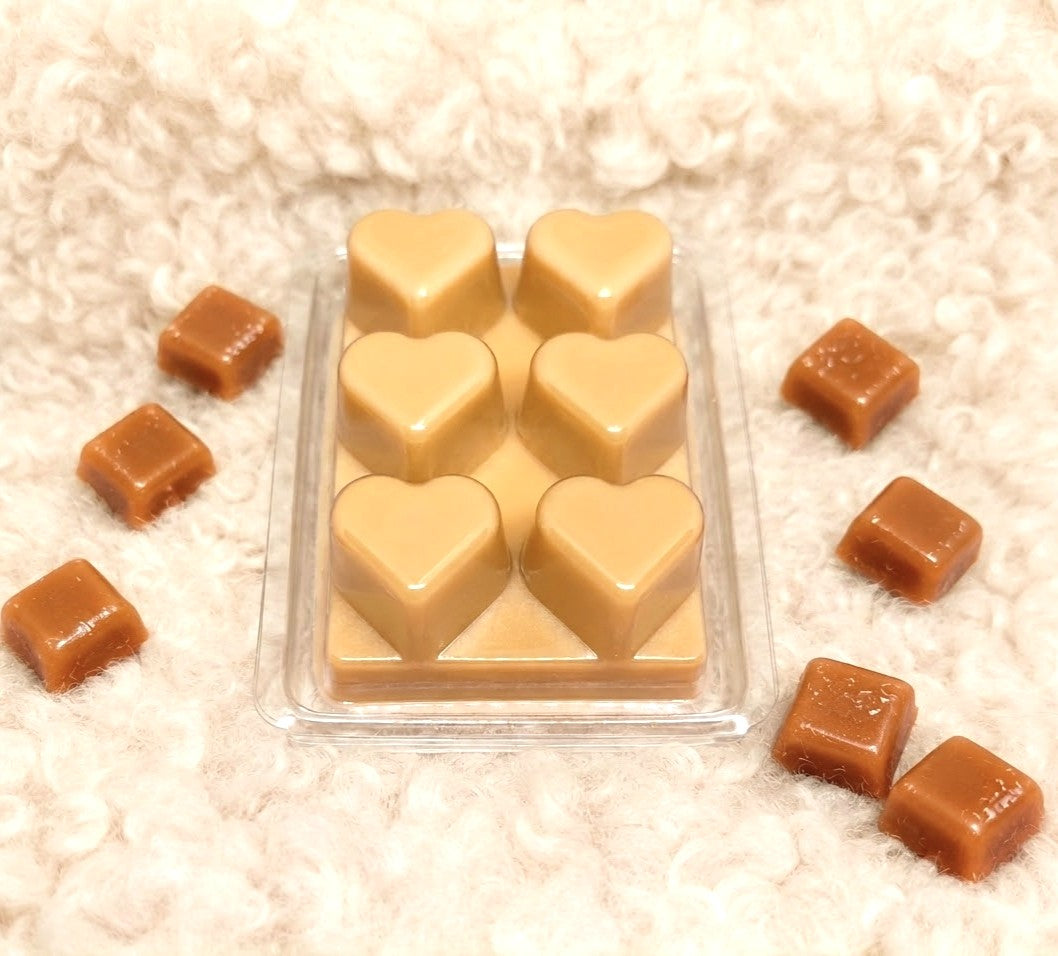 Fondants parfumés Caramel-beurre salé – barquette de 6